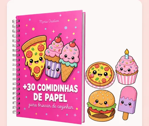 Bônus 4: +30 Comidinhas e Pratos de Papel